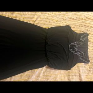 Collections by Dressbarn beaded jumpsuit Medium